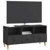 vidaXL Mobile TV Nero 102 x 34,5 x 50 cm Legno ingegnerizzato