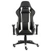 vidaXL Sedia da Gaming Girevole Bianca in PVC