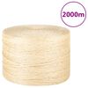 vidaXL Corda in Sisal 100% 3 mm 2000 m