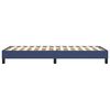 vidaXL Struttura Letto a Rete a Molle Blu 80x200 cm in Tessuto