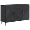 vidaXL Credenza Nero 89 x 34,5 x 60 cm Legno ingegnerizzato