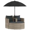 vidaXL Divano da giardino 8 pcs Grigio chiaro e grigio scuro
