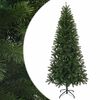 vidaXL Albero di Natale artificiale 210 cm PVC, PE e acciaio Verde
