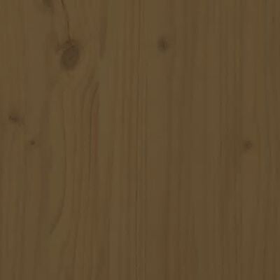 vidaXL Tavolo da Giardino Miele 82,5x82,5x76 cm Legno Massello di Pino
