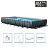 Intex Set Piscina Ultra XTR Frame Rettangolare 975x488x132 cm