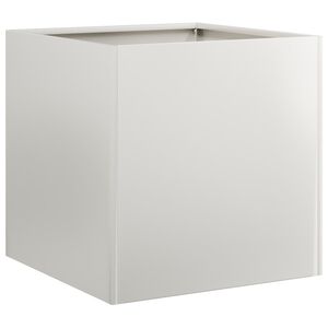 vidaXL Fioriera 40x40x40 cm in Acciaio Inox
