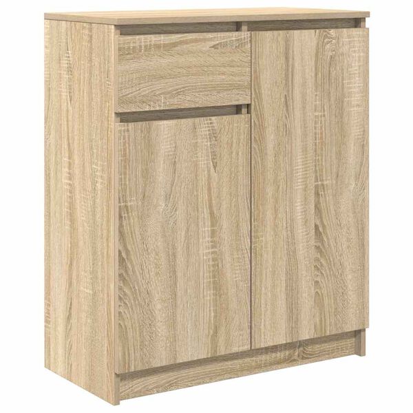 vidaXL Credenza con Cassetto Rovere Sonoma 71x35x84 cm in Truciolato