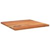 vidaXL Piano per Tavolo 50x50x2,5 cm Quadrato Legno Massello di Acacia