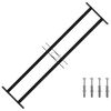 vidaXL Griglia di Sicurezza per Finestra 115 x 30 cm Acciaio zincato