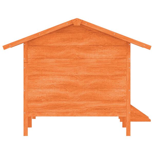 vidaXL Cuccia per Cani Marrone 159x120x88,5 cm Legno Massello di Pino