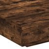 vidaXL Tavolino da Salotto Rovere Fumo 100x100x31 cm Legno Multistrato