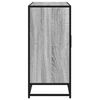 vidaXL Credenza Grigio Sonoma 92x35x76 cm in Legno Multistrato