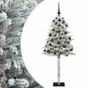 vidaXL Albero di Natale Artificiale con Palline 120 cm 150 LED