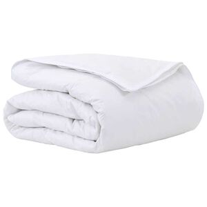 vidaXL Duvet 2-in-1 Bianco 135 x 200 cm Piuma