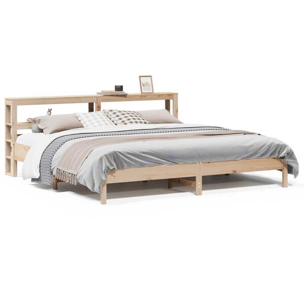 vidaXL Letto senza Materasso 180x200 cm in Legno Massello di Pino