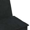 vidaXL Divano Letto a L Nero 255x140x70 cm in Velluto