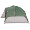 vidaXL Tenda da Campeggio Crossvent per 8 Persone Verde Impermeabile