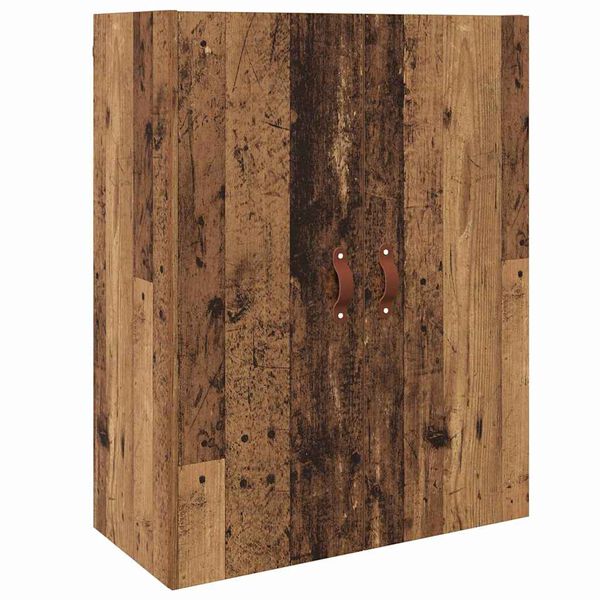 vidaXL Pensile Marrone 69.5 x 34 x 90 cm Legno multistrato