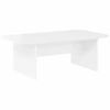 vidaXL Tavolino da salotto Bianco Lucido 93 x 53 x 33 cm