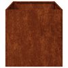 vidaXL Fioriera Arrugginita 40x80x40 cm in Acciaio Corten