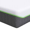 vidaXL Materasso Morbido medio 120 x 200 cm Bianco e Grigio