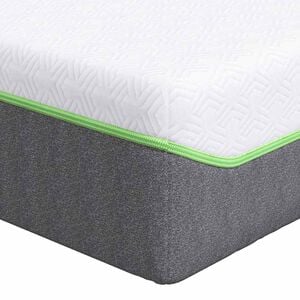 vidaXL Materasso Bianco e Grigio 80 x 200 cm Tessuto Jacquard