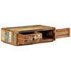 vidaXL Tavolino da Salotto 89x55x29 cm in Legno Massello di Recupero