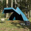 vidaXL Tenda da Campeggio Tipi per 5 Persone Blu Impermeabile