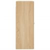 vidaXL Mobile a Parete Rovere Sonoma 69,5x34x90 cm Legno Multistrato