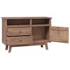 vidaXL Credenza 100x30x68 cm in Legno Massello di Teak