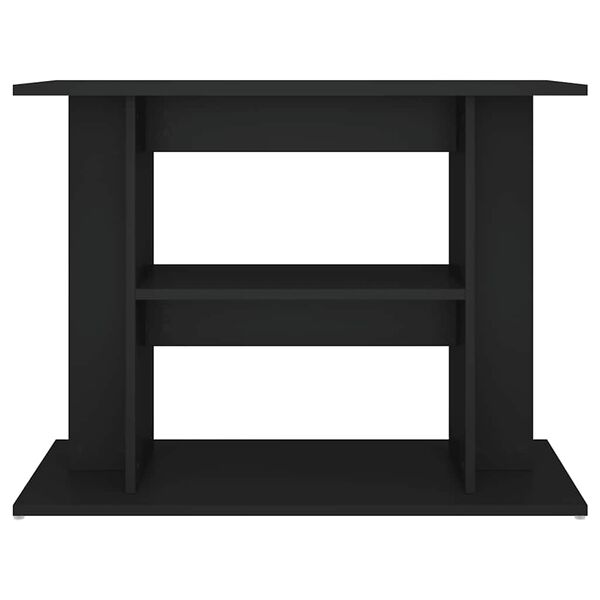 vidaXL Supporto per Acquario 80x35x60 cm in Legno Multistrato Nero
