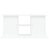 vidaXL Supporto per Acquario 121x41x58 cm in Legno Multistrato Bianco