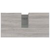 vidaXL Armadietto Bagno Grigio Sonoma 65x33x60 cm in Legno Multistrato
