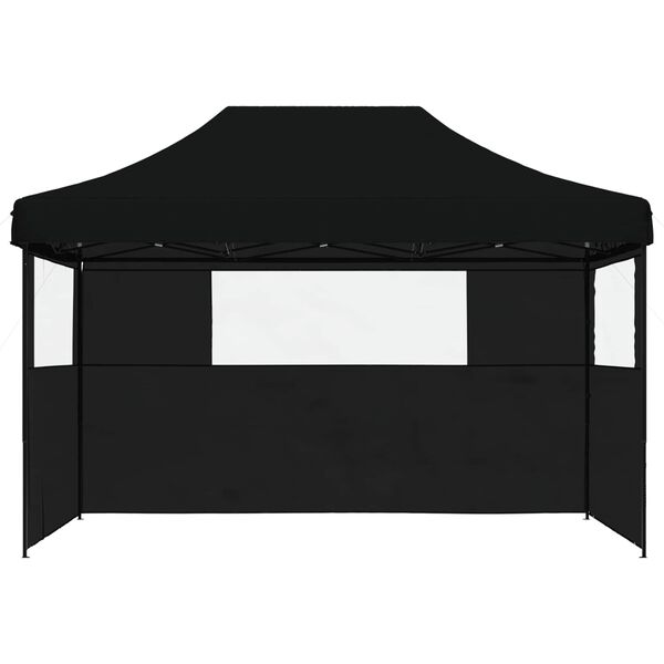 vidaXL Tenda Party Nero 279 x 410 x 315 cm Tessuto Oxford