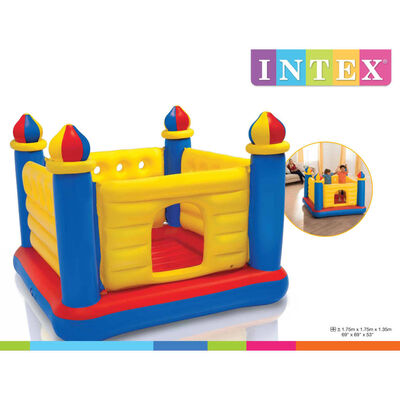 Intex Buttafuori Gonfiabile per Bambini Jump-O-Lene Castello in PVC
