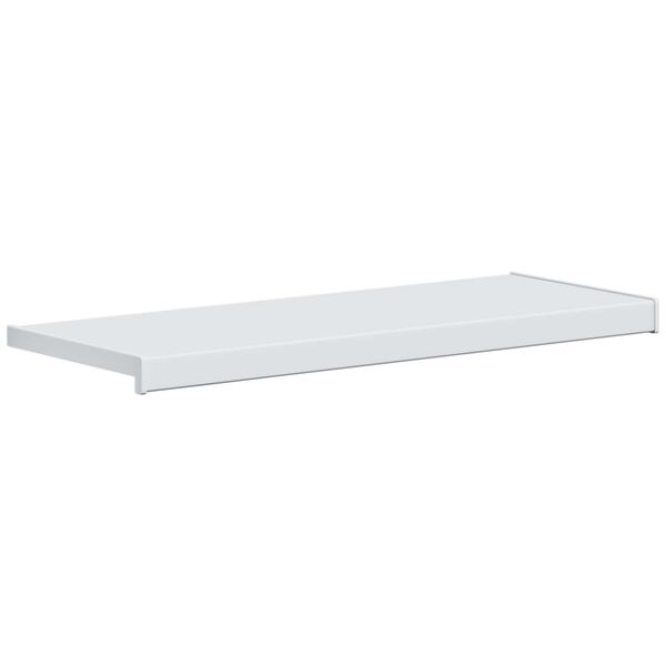 vidaXL Soglia della Finestra Bianco 80 x 30 x 4,5 cm PVC