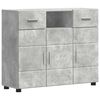 vidaXL Armadio in Legno Grigio cemento 88,5 x 30,5 x 73 cm