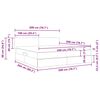 vidaXL Letto con contenitore e materasso Talpa 200 x 200 cm