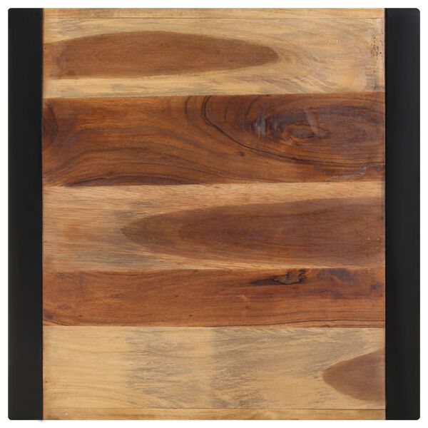 vidaXL Tavolo da Pranzo 60x60x75 cm in Legno Massello di Acacia