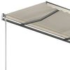 vidaXL Tenda da Sole Manuale Autoportante Manuale 350x250 cm Crema