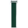 vidaXL Capanno da Giardino Verde 116x45x175 cm in Acciaio Zincato