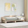 vidaXL Divano Letto con Letto Estraibile 90x200cm Legno Massello Pino