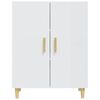 vidaXL Credenza Bianco Lucido 70x34x90 cm in Legno Multistrato