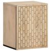 vidaXL Mobile da Bagno a Parete 38x33x48 cm in Legno Massello di Mango