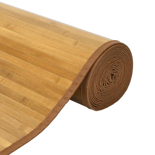 vidaXL Tappeto Rettangolare Naturale 60x100 cm in Bamb&ugrave;