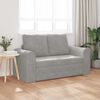 vidaXL Divano letto Grigio chiaro 148 x 71 x 83 cm Velluto