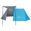 vidaXL Tenda da Campeggio per 3 Persone Blu Impermeabile