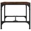 vidaXL Tavolino da Salotto Rovere Marrone 40x40x35cm Legno Multistrato