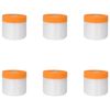 vidaXL Telo per polvere con nastro adesivo 6 pz Trasparente HDPE