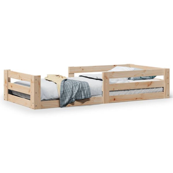 vidaXL Letto senza Materasso 90x200 cm in Legno Massello di Pino